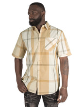 Load image into Gallery viewer, V829 Colton Plaid Shirt - Natural
