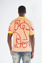 Load image into Gallery viewer, F236 Frost Face Polo Shirt - Peach
