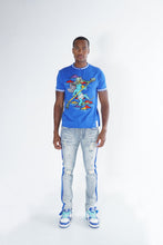 Load image into Gallery viewer, F123 Honest Bread Tee - Royal
