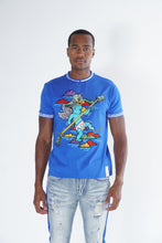 Load image into Gallery viewer, F123 Honest Bread Tee - Royal
