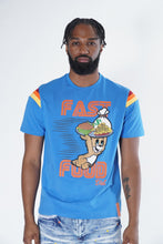 Load image into Gallery viewer, F121 Fast Food Tee - Royal
