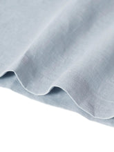 Load image into Gallery viewer, 100% Linen Gingham Checked Boatneck 3/4 Length Sleeve Top AURORA
