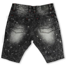 Load image into Gallery viewer, M771 Pacifica Shredded Shorts - Black Wash
