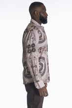 Load image into Gallery viewer, M1831 Barbato Printed Shirt - Khaki

