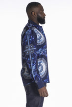 Load image into Gallery viewer, M1831 Barbato Printed Shirt - Navy
