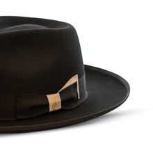 Load image into Gallery viewer, Fox Fedora - Black

