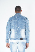 Load image into Gallery viewer, M1080 "Fall Back" Denim Jacket - Light Wash

