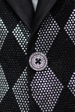 Load image into Gallery viewer, Barabas Torva Rhinestone Blazer 4EBK52
