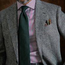 Load image into Gallery viewer, Foresta - Green Silk Grenadine Tie
