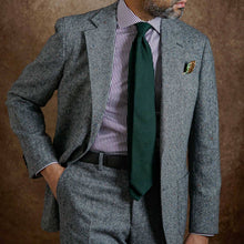 Load image into Gallery viewer, Foresta - Green Silk Grenadine Tie
