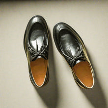 Load image into Gallery viewer, Men's Black Leather Tuscan Moc Boot
