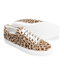 Load image into Gallery viewer, Women's Leopard Pony Hair Sardegna Sneaker II
