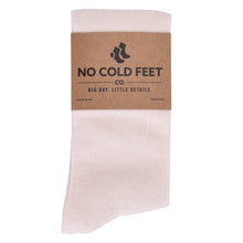 Load image into Gallery viewer, Solid Pale Pink Socks
