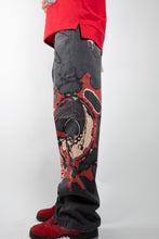 Load image into Gallery viewer, RM200B - Graphic Printed Baggy Jeans
