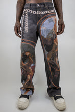 Load image into Gallery viewer, RM202B Martyr - Graphic Printed Baggy Jeans
