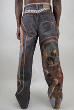 Load image into Gallery viewer, RM202B Martyr - Graphic Printed Baggy Jeans
