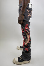 Load image into Gallery viewer, RM200SK - Graphic Printed Stacked Jeans
