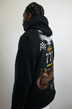 Load image into Gallery viewer, RM1181C Moto Cropped Hoodie
