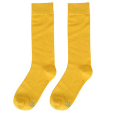 Load image into Gallery viewer, Solid Sunshine Yellow Socks

