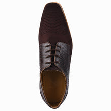 Load image into Gallery viewer, Gutta Lizard Print Leather Textile Casual Sneakers
