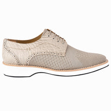 Load image into Gallery viewer, Gutta Lizard Print Leather Textile Casual Sneakers
