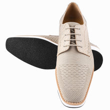 Load image into Gallery viewer, Gutta Lizard Print Leather Textile Casual Sneakers

