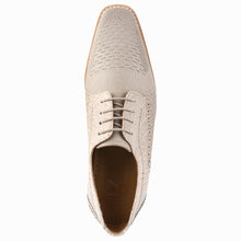Load image into Gallery viewer, Gutta Lizard Print Leather Textile Casual Sneakers
