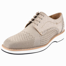 Load image into Gallery viewer, Gutta Lizard Print Leather Textile Casual Sneakers
