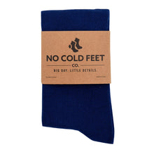 Load image into Gallery viewer, Solid Navy Socks
