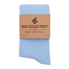 Load image into Gallery viewer, Solid Sky Blue Socks
