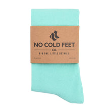Load image into Gallery viewer, Solid Mint Socks

