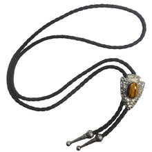 Load image into Gallery viewer, Deadwood Stonepoint Arrowhead (Tiger's Eye) - Bolo Tie
