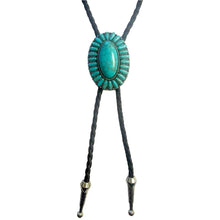 Load image into Gallery viewer, Deadwood Santa Fe Sun (Turquoise) - Bolo Tie
