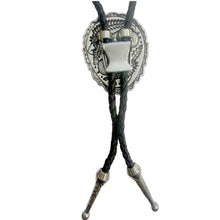 Load image into Gallery viewer, Deadwood Sonora Bloom (Onyx) - Bolo Tie
