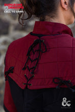 Load image into Gallery viewer, Dungeons &amp; Dragons Fighter Gorget Bordeaux
