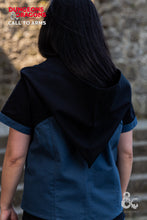 Load image into Gallery viewer, Dungeons &amp; Dragons Rogue Hooded Vest Woad Blue
