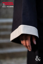 Load image into Gallery viewer, Dungeons &amp; Dragons Wizard Robe Black/Natural
