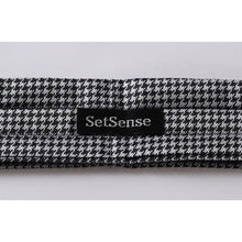 Load image into Gallery viewer, Dazzling Grey Silk  Ascot/Cravat Tie &amp; Handkerchief
