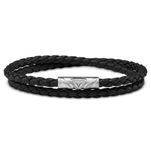 Load image into Gallery viewer, The Delta Double - Black and Silver
