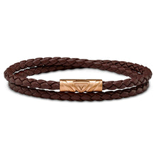 Load image into Gallery viewer, The Delta Double - Mocha and Rose Gold
