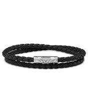 Load image into Gallery viewer, The Delta Double - Black and Silver
