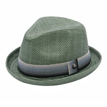 Load image into Gallery viewer, Peter Grimm Deppo - Straw Fedora Hat
