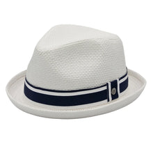 Load image into Gallery viewer, Peter Grimm Deppo - Straw Fedora Hat
