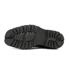 Load image into Gallery viewer, Derby Shoes Chunky 6cm heel boost Black
