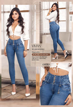 Load image into Gallery viewer, Vivian 100% Authentic Colombian Push Up Jeans
