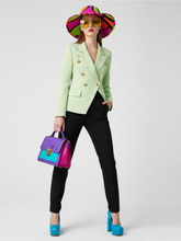 Load image into Gallery viewer, Double-Breasted Blazer Jacket UPPER WEST SIDE BYMANYC ® New York
