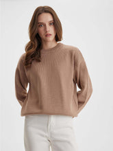 Load image into Gallery viewer, Drop-Shoulder Wide-Edges Sweater | NCS

