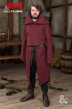 Load image into Gallery viewer, Dungeons &amp; Dragons Paladin Hooded Tunic Bordeaux
