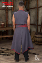 Load image into Gallery viewer, Dungeons &amp; Dragons Sorcerer Battle Skirt Gray/Red
