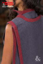 Load image into Gallery viewer, Dungeons &amp; Dragons Sorcerer Cape Gray/Red
